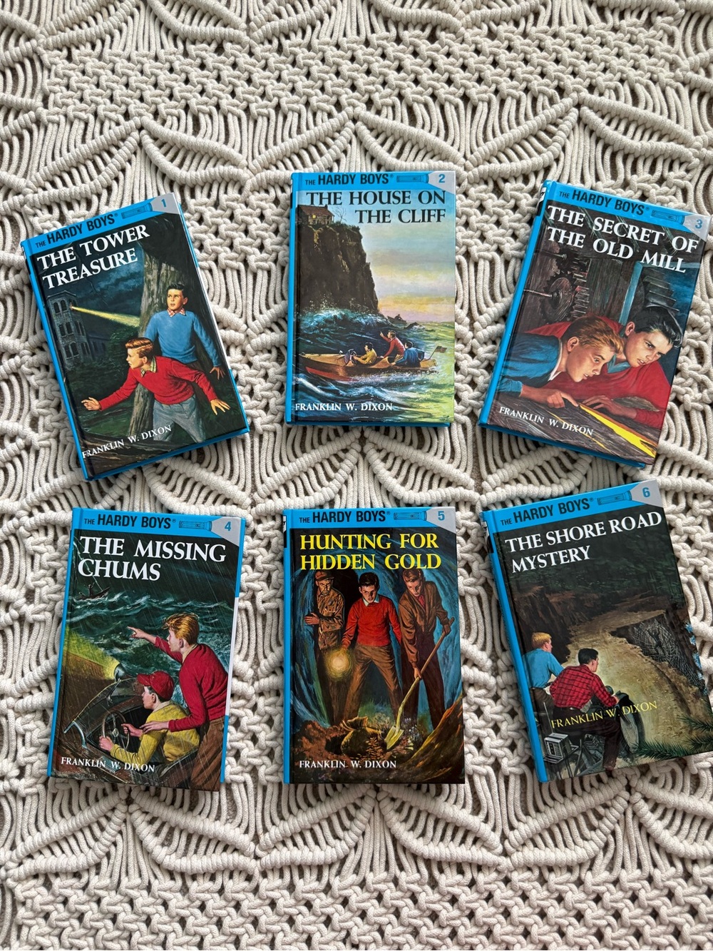 Hardy Boys Books 1-6 Complete Set | 2002 Hardcover | Like New